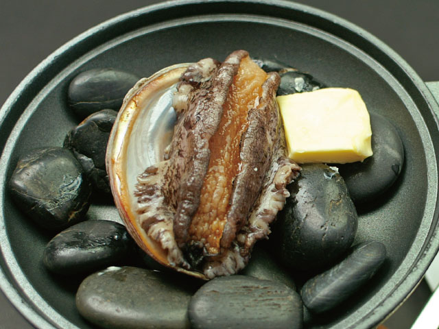 アワビ踊り焼き