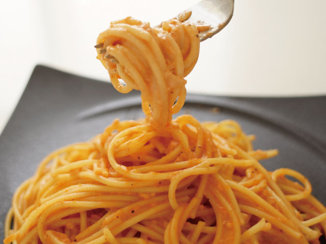 トマトクリームパスタ